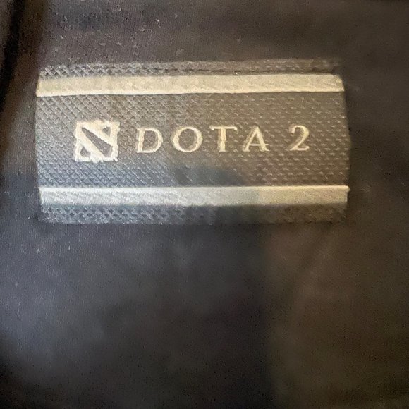 Dota 2 Steam Valve Hoodie Mens Small Black Gray Full Zip NEW - Picture 8 of 13